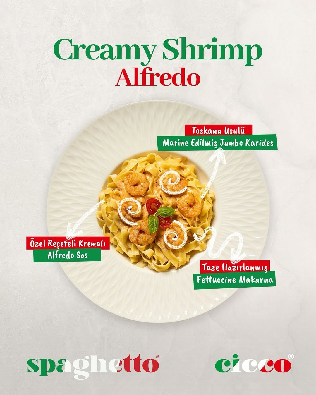 Creamy Shrimp Alfredo